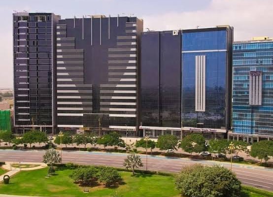 A commercial avenue in Bahria Town Karachi